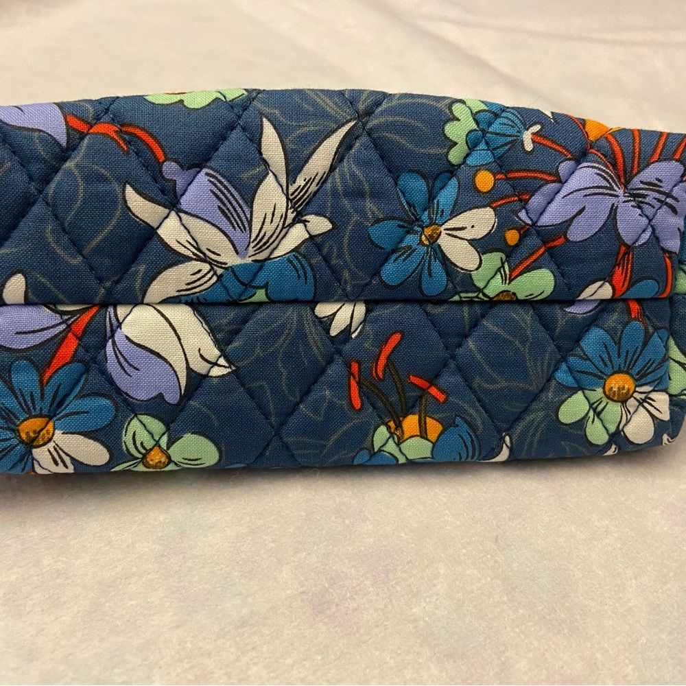 Vera Bradley Compact travel cosmetic bag